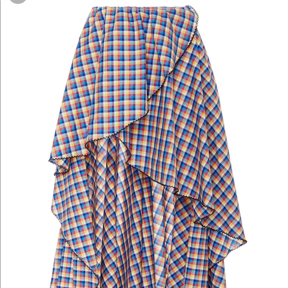 Caroline Constas Adele Skirt Ranbow